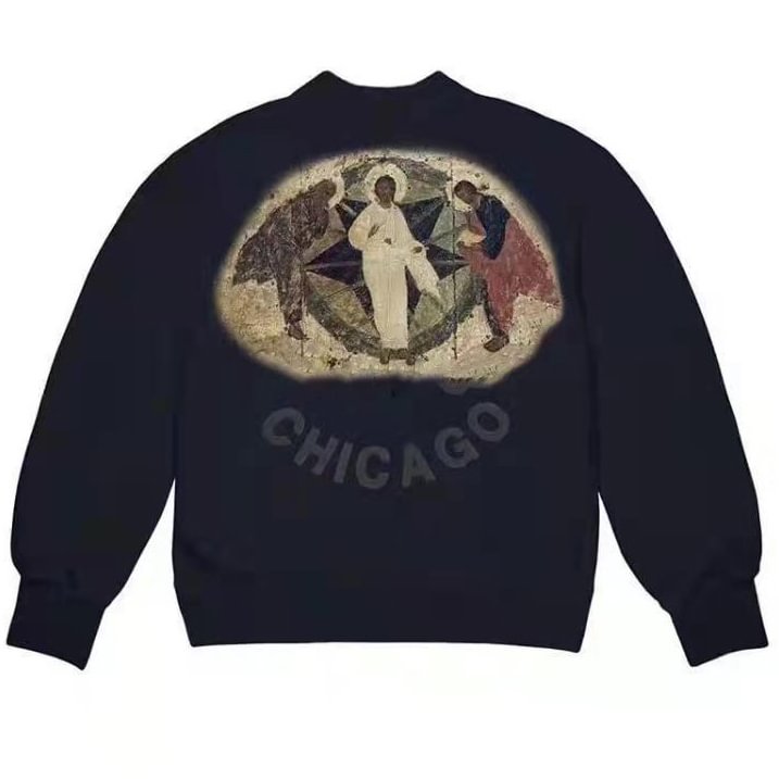 Graphic Print Long Sleeve Sweatshirt