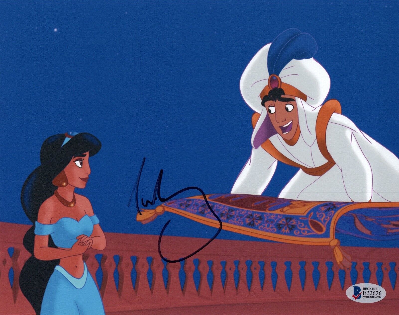 Scott Weinger Signed Autograph 8x10 Photo Poster painting Voice of Disney's ALADDIN Becket COA