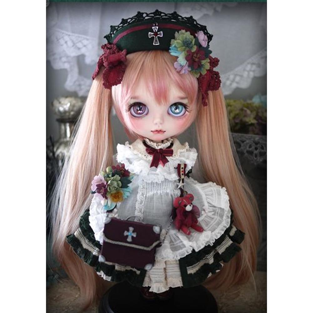 

30*40CM - Doll - Round Drill Diamond Painting, 501 Original