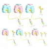 Interactive Cat Hanging Toys USB Charging Self-Play Pet Chase Toy Swing Feather Auto-Rebound Cat-Teasing Tool for Relieve Boredom Burn Energy