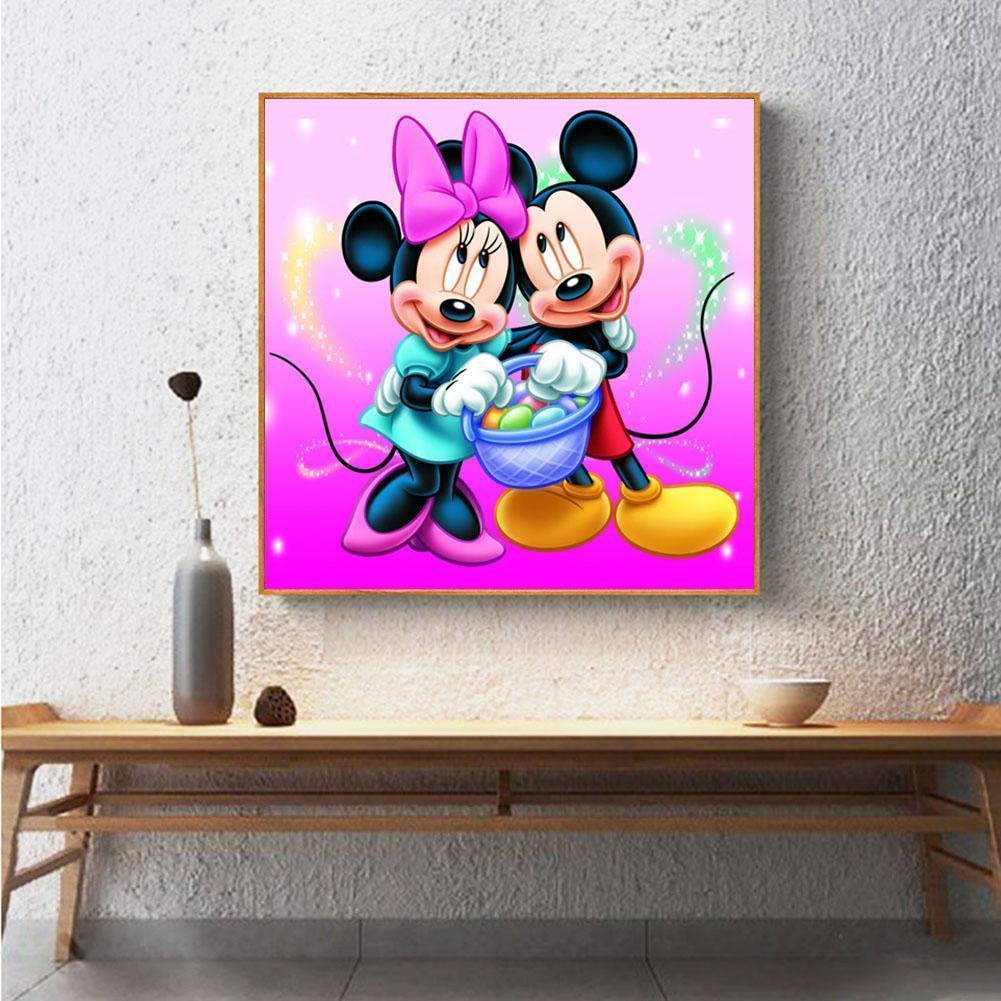 Mickey Mouse - Full Diamond Painting - 30x30cm