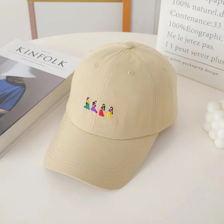 Embroidered Cotton Baseball Caps Men Women Summer Sun Protection Peaked Hat Unisex Outdoor Sports Sun Hat Trucker Gorras