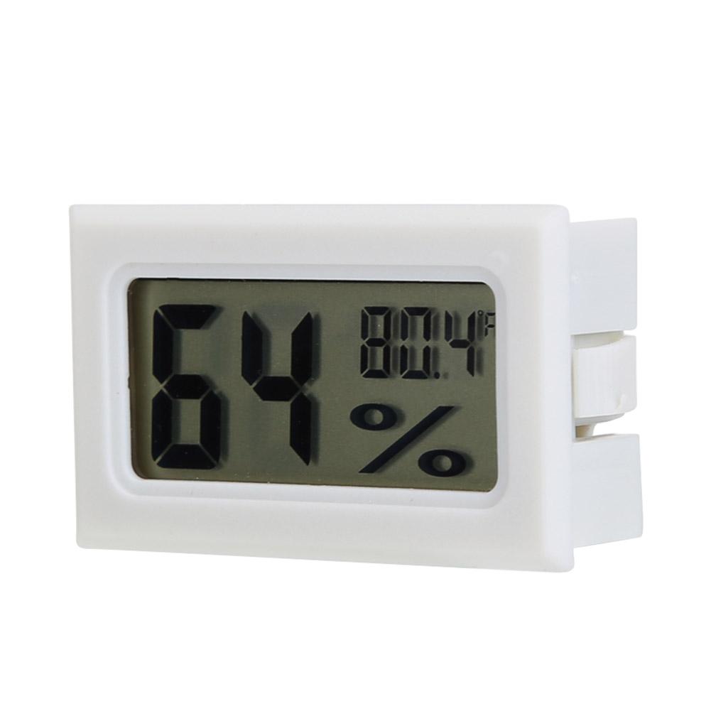 

Mini Digital LCD Temperature Humidity Meter Thermometer Hygrometer Sensor, White, 501 Original