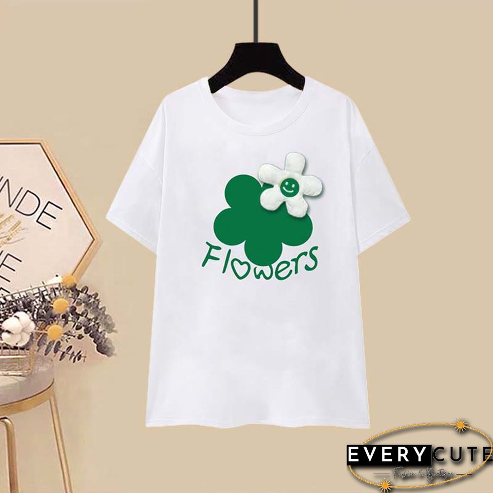 Bow Knot Butterfly Tulle Crop Top T-Shirt Fishtail Denim Skirt Two Pieces Set