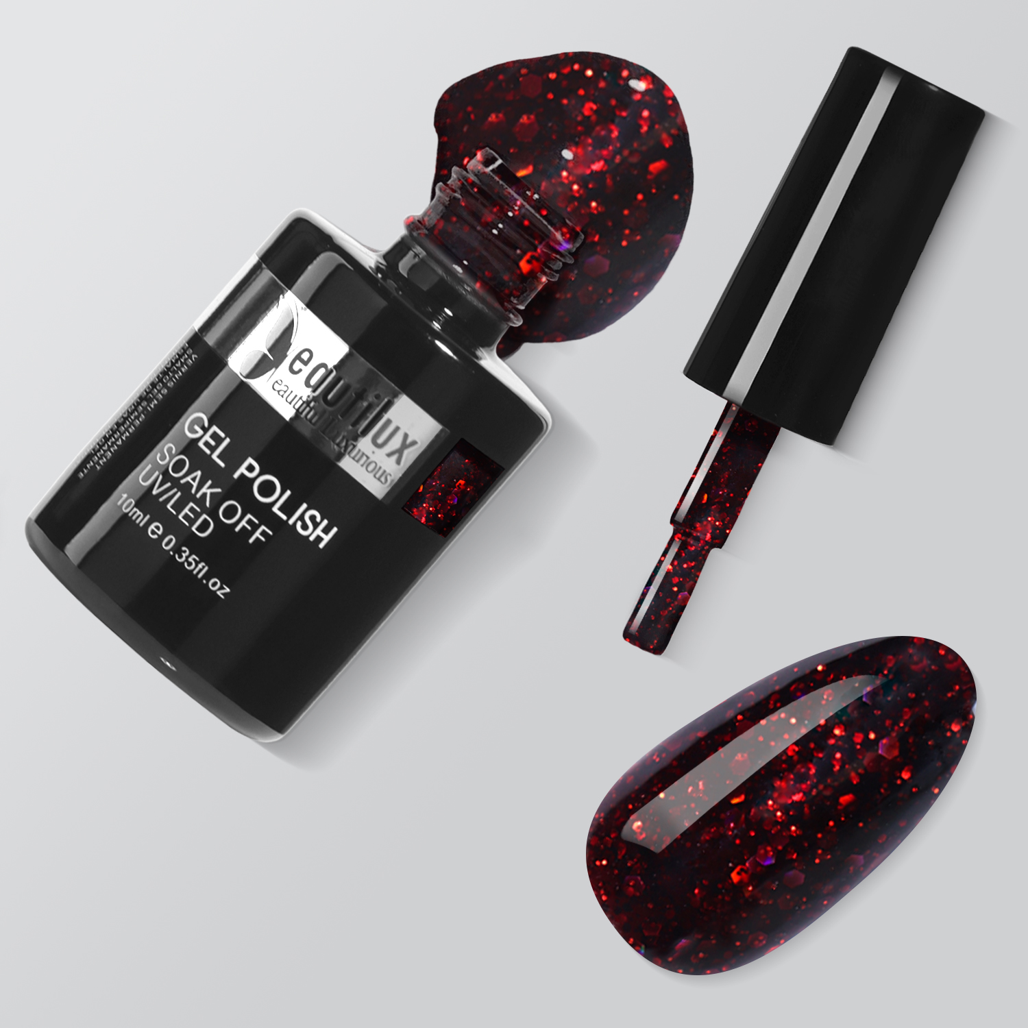 HEMA& TPO Free Nail Gel Polish Color 10ml Winter Collection-Prune