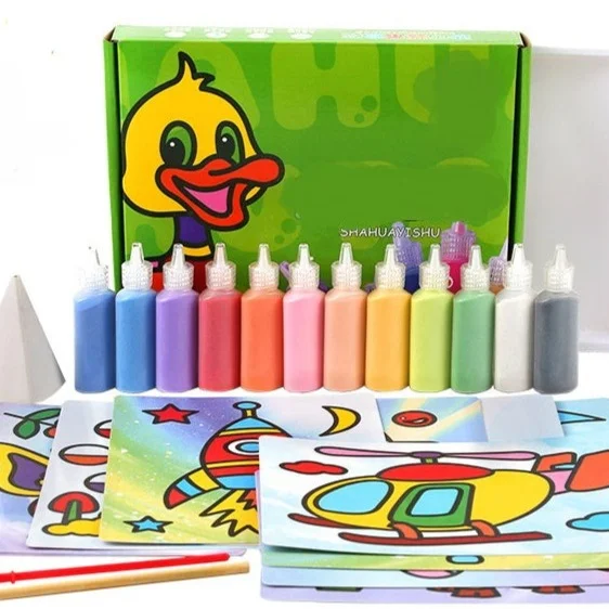 2-in-1 Color Sand Drawing Kit | IFYHOME