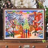 >SALE<Christmas Street DIY Diamond Painting Partial Special Shaped Drill Decor (PA157)