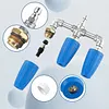 3 in 1 Pressures Washer Turbo Nozzle with 1/4 Inch Quick Connection 360 Degree Rotating Tip Turbo Nozzle 4000 PSI for Garden Car Concrete Brick