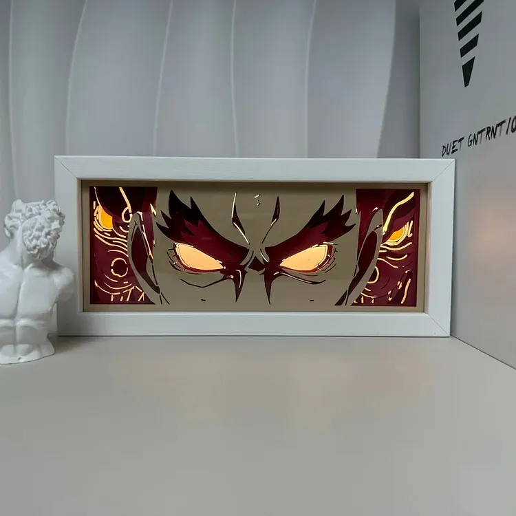 3D LED Box Light - Naruto-Madara