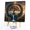 Framed Tree of Life-Paint by Numbers Acrylic Painting 40*40CM(HOT)