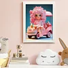 Cartoon Little Girl Diamond Art Painting Kits with Frame 