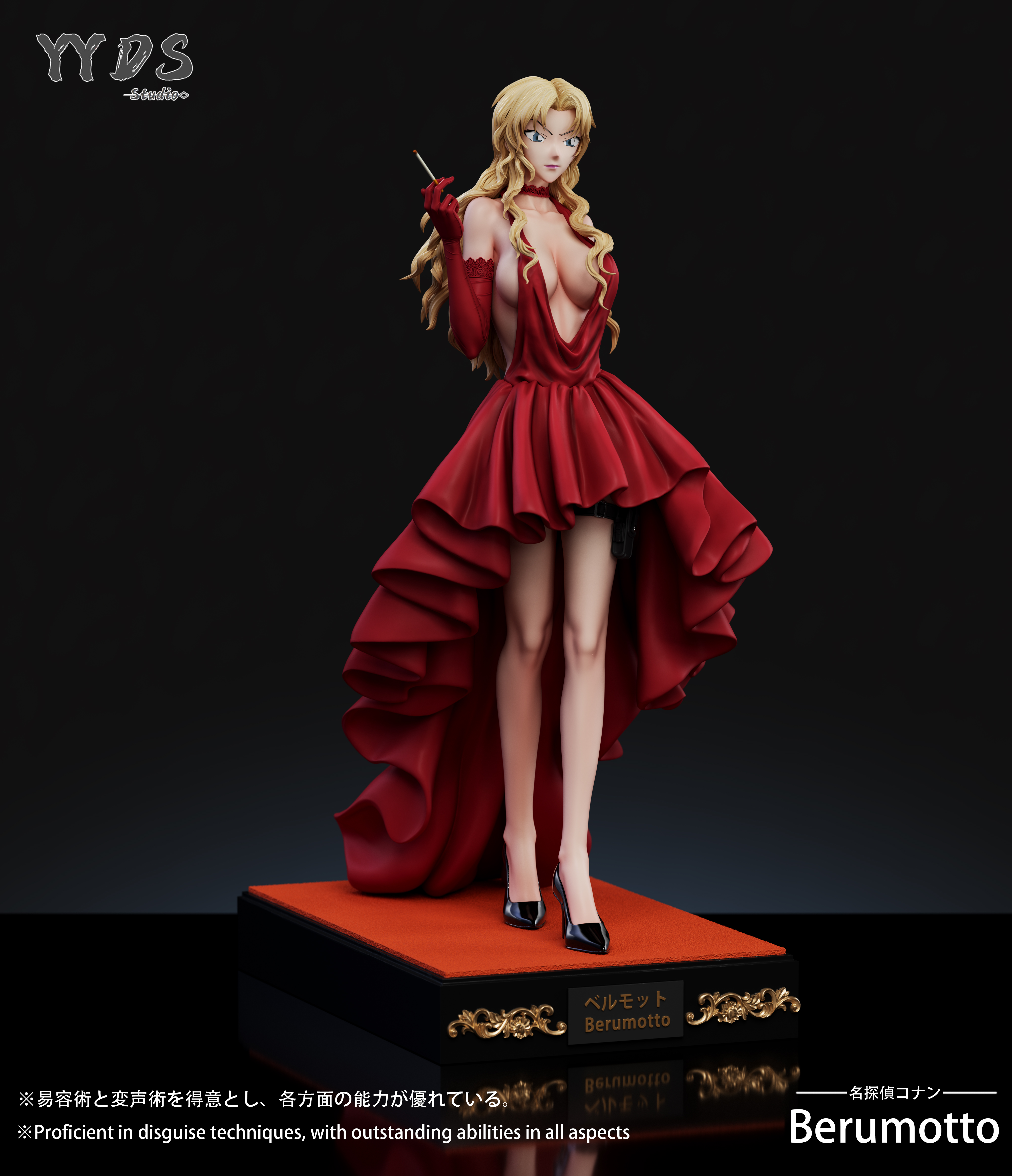 YYDS Studio - Detective Conan Vermouth Dress 1/6 Statue(GK)-