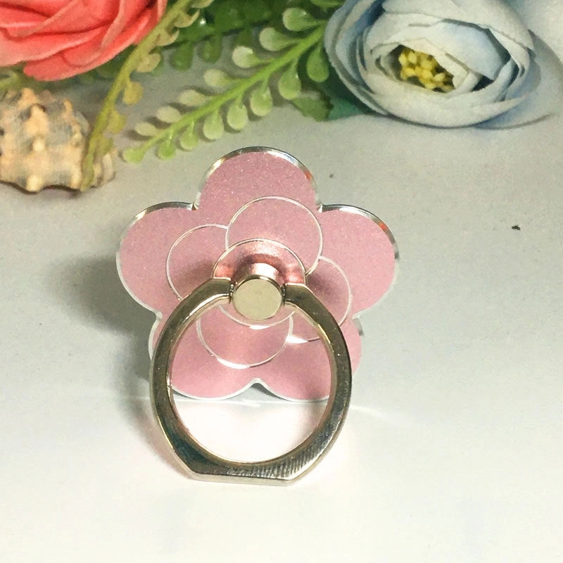 Alloy Flower Cartoon Style Phone Ring Grips Phone Accessories