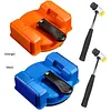 Flooring Installation Tool Double-Sided Striking Laminate Flooring Repair Kit with Enhanced Suction Cup and Hammer for Vinyl Plank Hardwood Floors