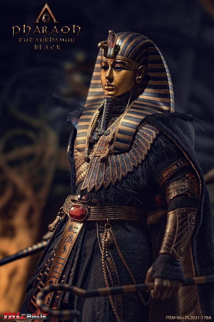 In-stock 1/6 TBLeague PL2021-178A Pharaoh Tutankhamun Black Ver. 12'' Figure-shopify