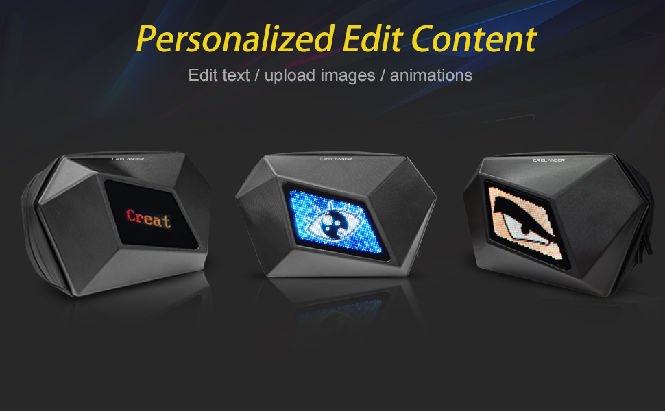 awesome led sling bag
