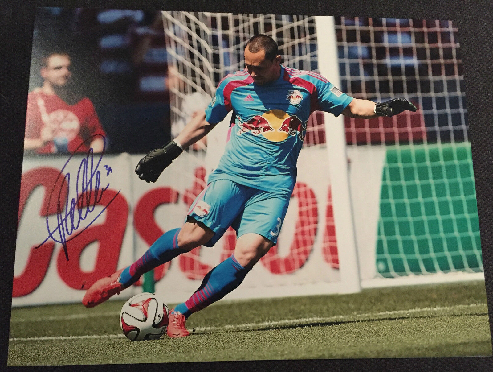 New York Red Bulls Luis Robles Autographed Signed 11x14 Photo Poster painting COA