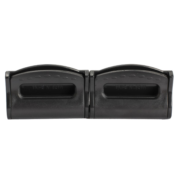 

2pcs Car Seat Belts Clips Safety Adjustable Stopper Buckle Plastic Clip, Black, 501 Original