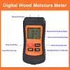 Two Pins Wood Moisture Meter Digital Paper Humidity Tester Wall Hygrometer
