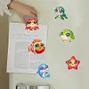 6Pcs Meereslebewesen - 5d DIY Handwerk Aufkleber Magnet