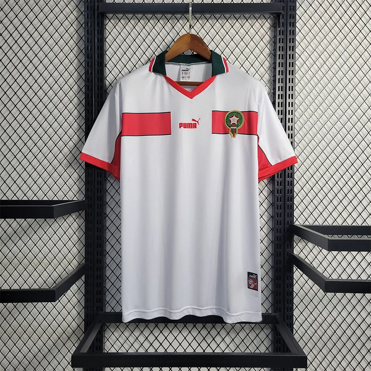 1988 Morocco Retro Away Football Jersey