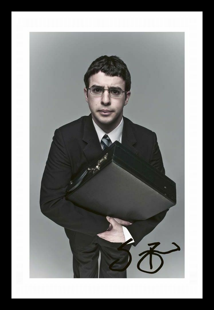 Simon Bird - The Inbetweeners Autograph Signed & Framed Photo Poster painting