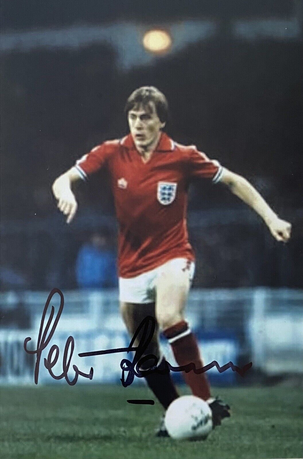 Peter Barnes Genuine Hand Signed England 6X4 Photo Poster painting