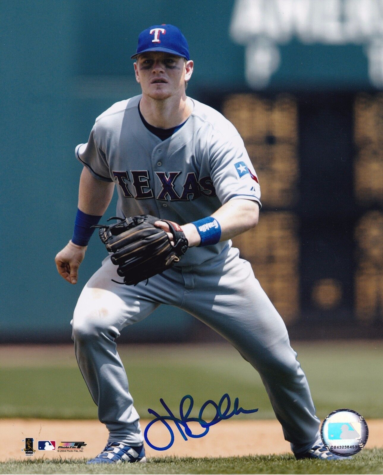 Hank Blalock autographed 8x10 Texas Rangers #3  Shipping