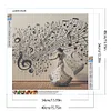 [Multi-Style]Fille au piano-Peinture Diamant Ronde Complète-40*40CM