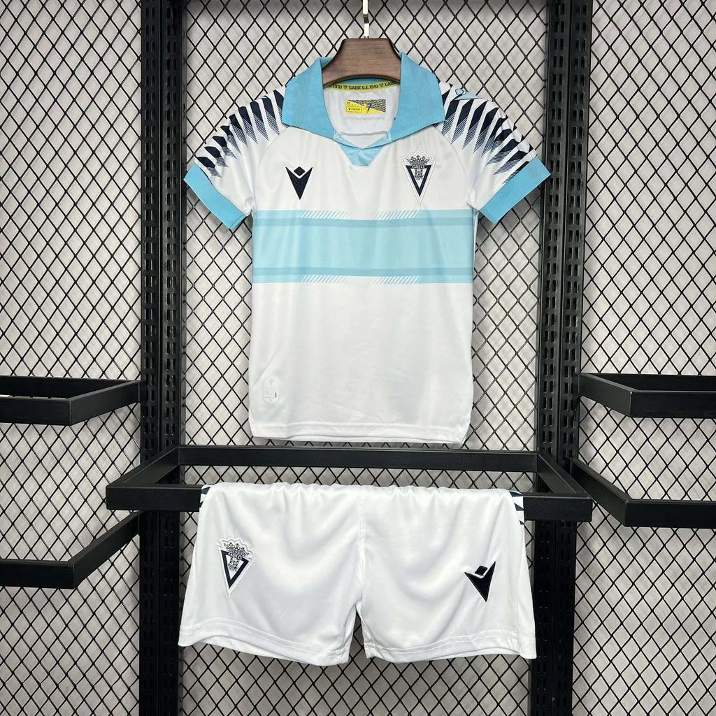 2024-2025 KIDS C&aacute;diz Away Football Shirt 1:1 Thai Quality