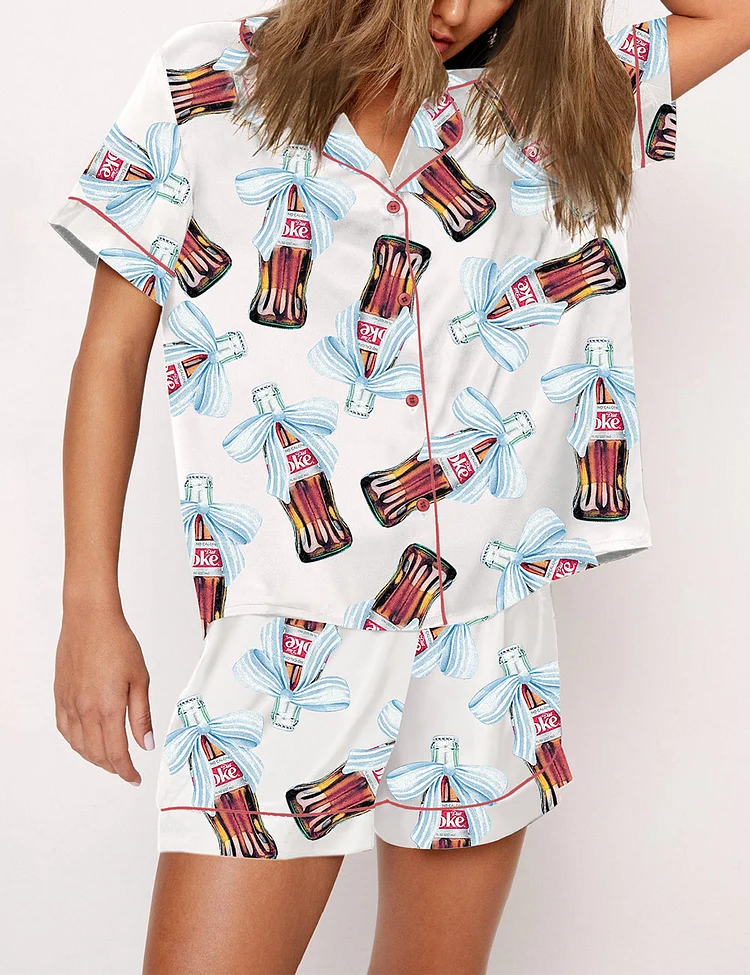 Coke Drinking Pajama Set