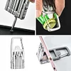  Folding Stainless Steel Multitool - Compact And Easy To Portable Pocket Tool Keychain Multitool Screwdriver Easy To Use