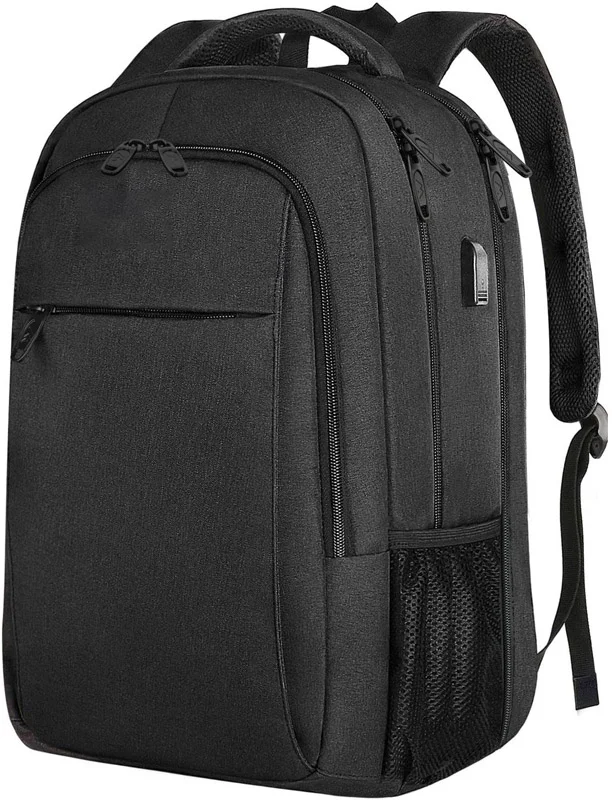 Travel Laptop Backpack With USB Charging Port