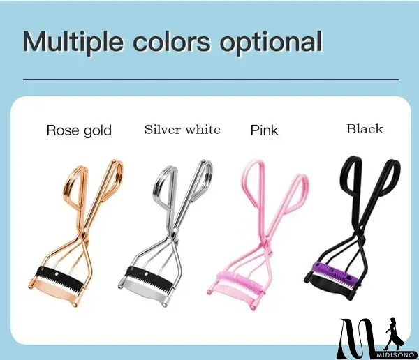 MidiSono - 2022 New Eyelash Curler with Brush Makeup Tools