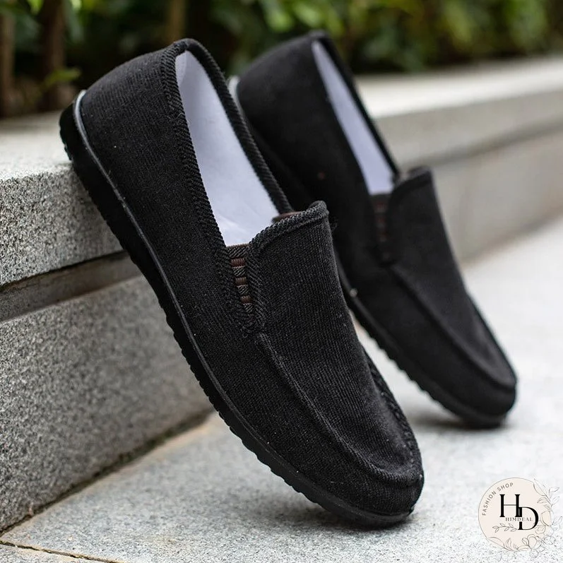 Men's Spring Soft Bottom Breathable Lightweight Pu Casual Shoes