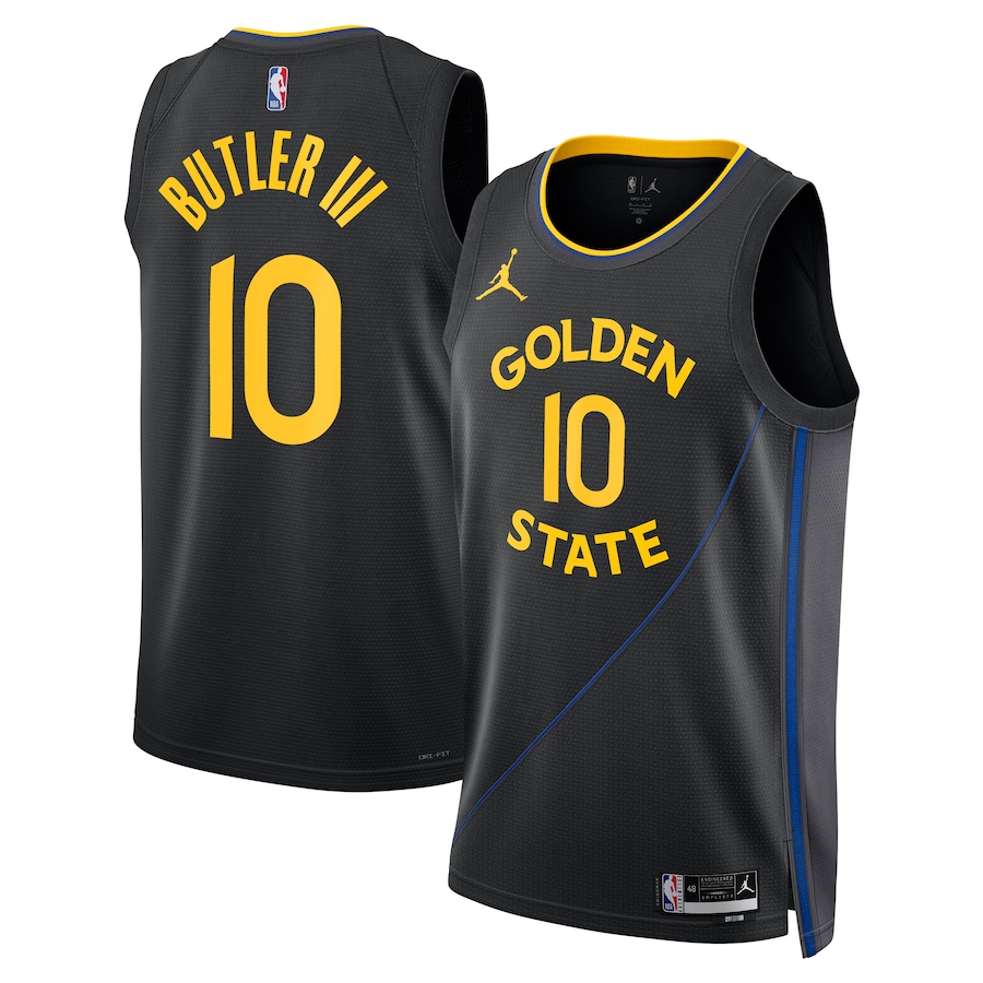 Unisex Golden State Warriors Jimmy Butler Jordan Brand Black Swingman Jersey - Statement Edition mysite