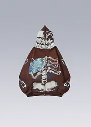 Travis Scott Fragment Skeleton Hoodie