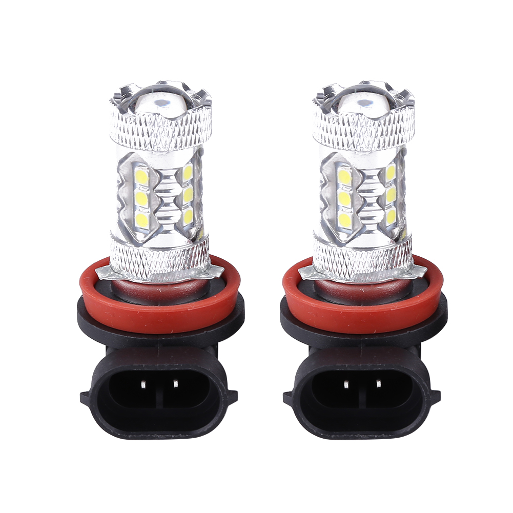 

CREE 2pcs H11 80W Car LED Fog Tail Driving Light Lamp Bulb Super White, 501 Original
