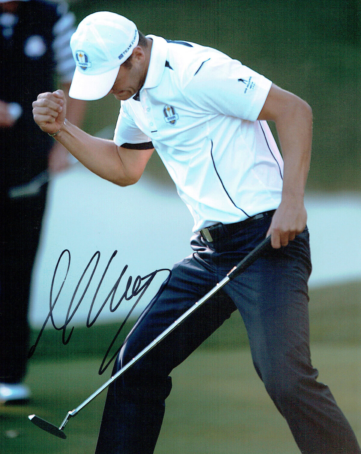Martin KAYMER SIGNED Autograph 10x8 Photo Poster painting AFTAL COA Europe Ryder Cup Winning Put