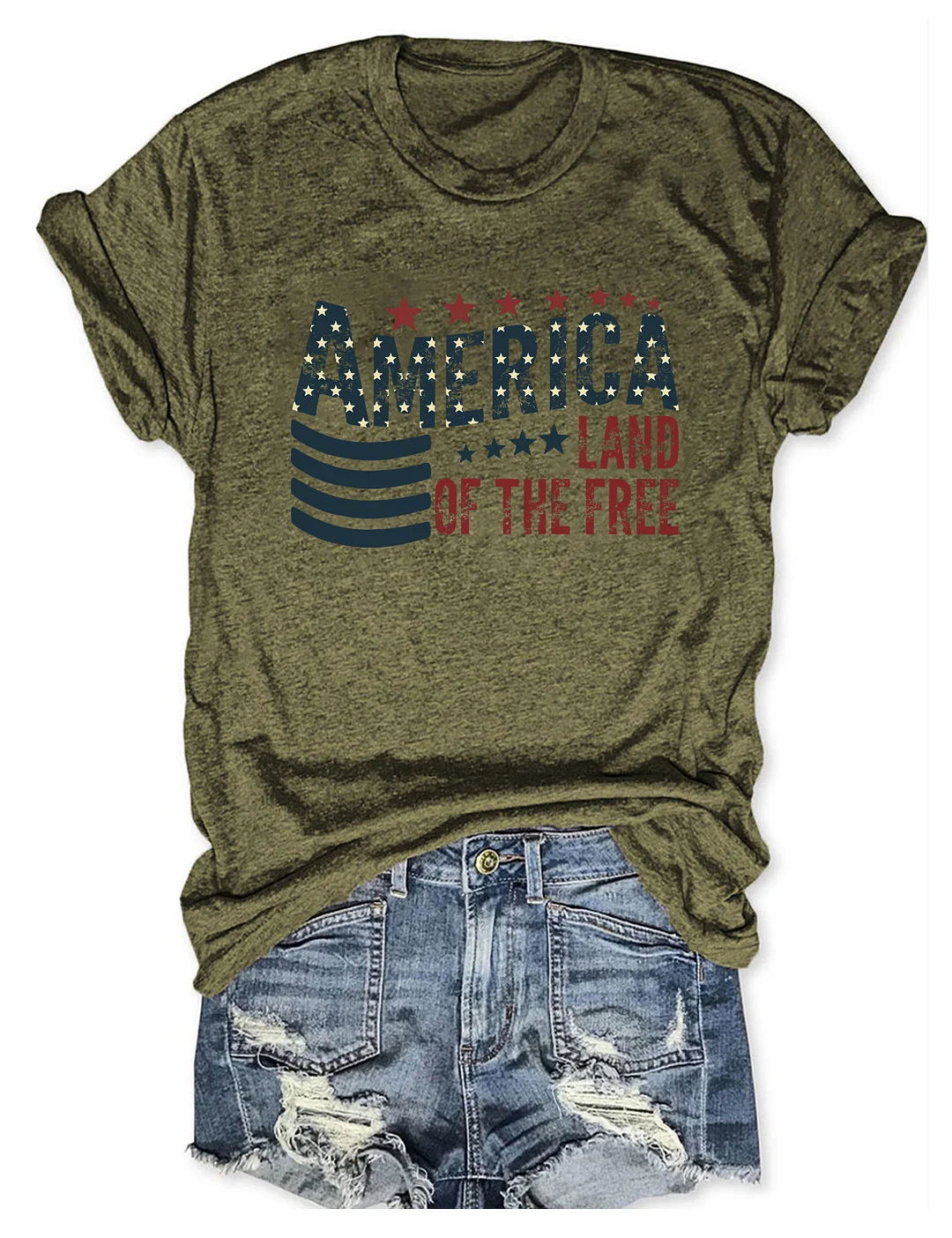 Americana Land Of The Free T-shirt