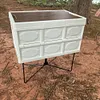 Aluminum Alloy Box Stand Portable Organizer Box Folding Stand for Travel Cooking