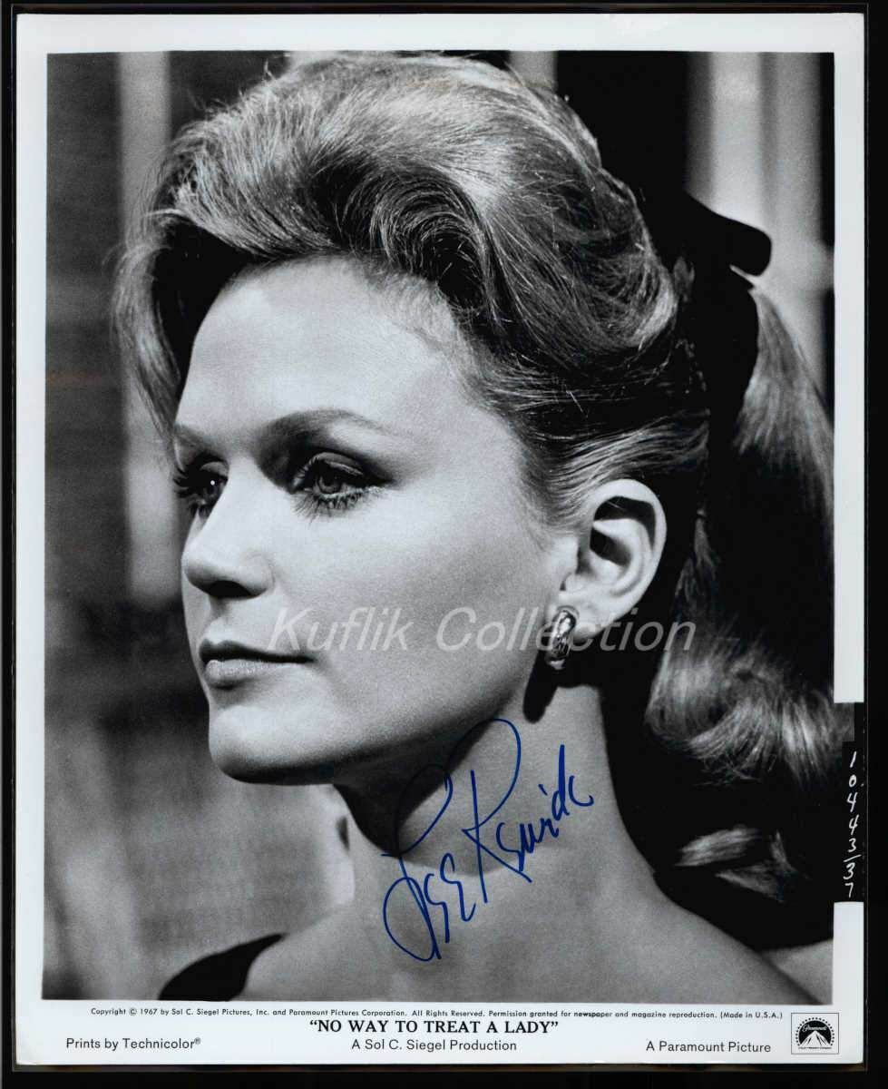 Lee Remick - Signed Vintage Celebrity Autograph Photo Poster painting - No Way to Treat a Lady