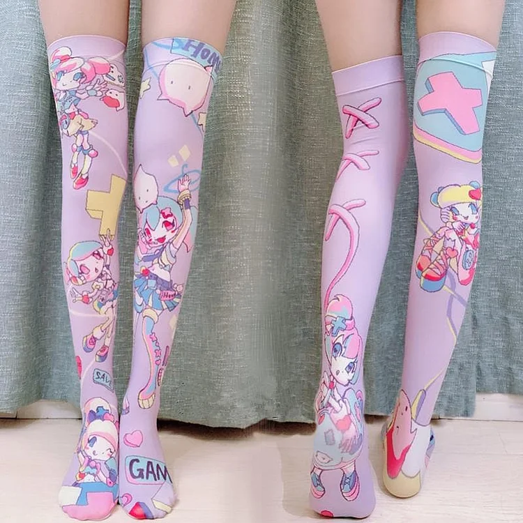Kawaii Gam Home Long Socks SP13610