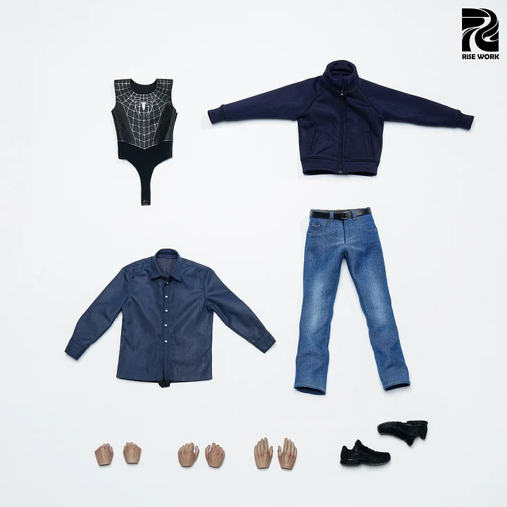 Rise work 1/6 SPIDER MAN Bully Maguire Urban Outfit Set RW01