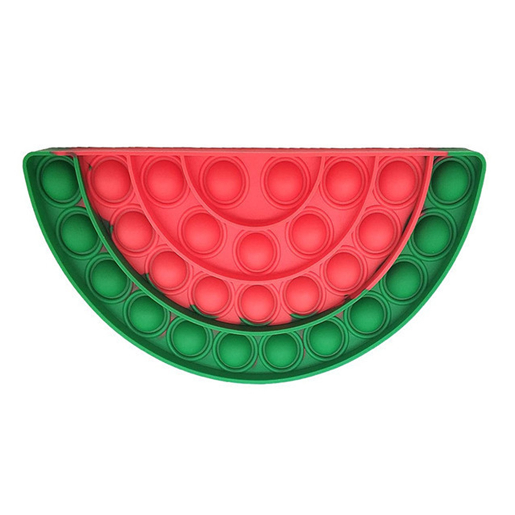 

Watermelon Silicone Push Bubble Anti-Stress Fingertip Toys Stress Reliever, 501 Original