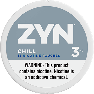 Buy ZYN Chill 3mg - Smooth Nicotine, No Flavor