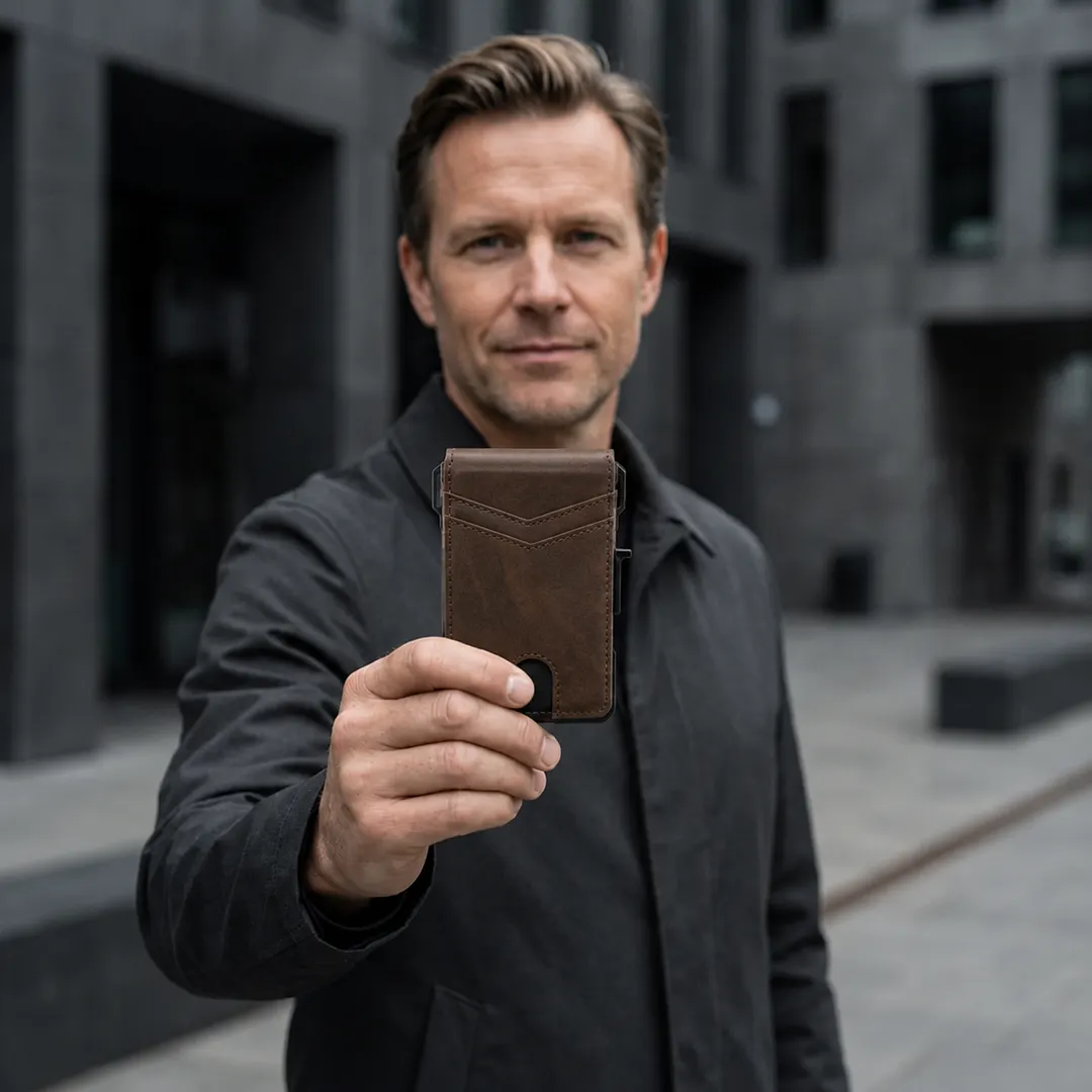 Adersene MagVault&reg; Minimalist Wallet - Maximum Capacity. Minimal Footprint.
