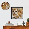 Diamond Painting-DIY Crystal Rhinestone Golden Puppy