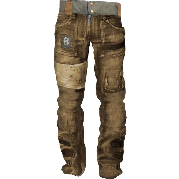 Mens Outdoor Wear-Resistant Military Trousers