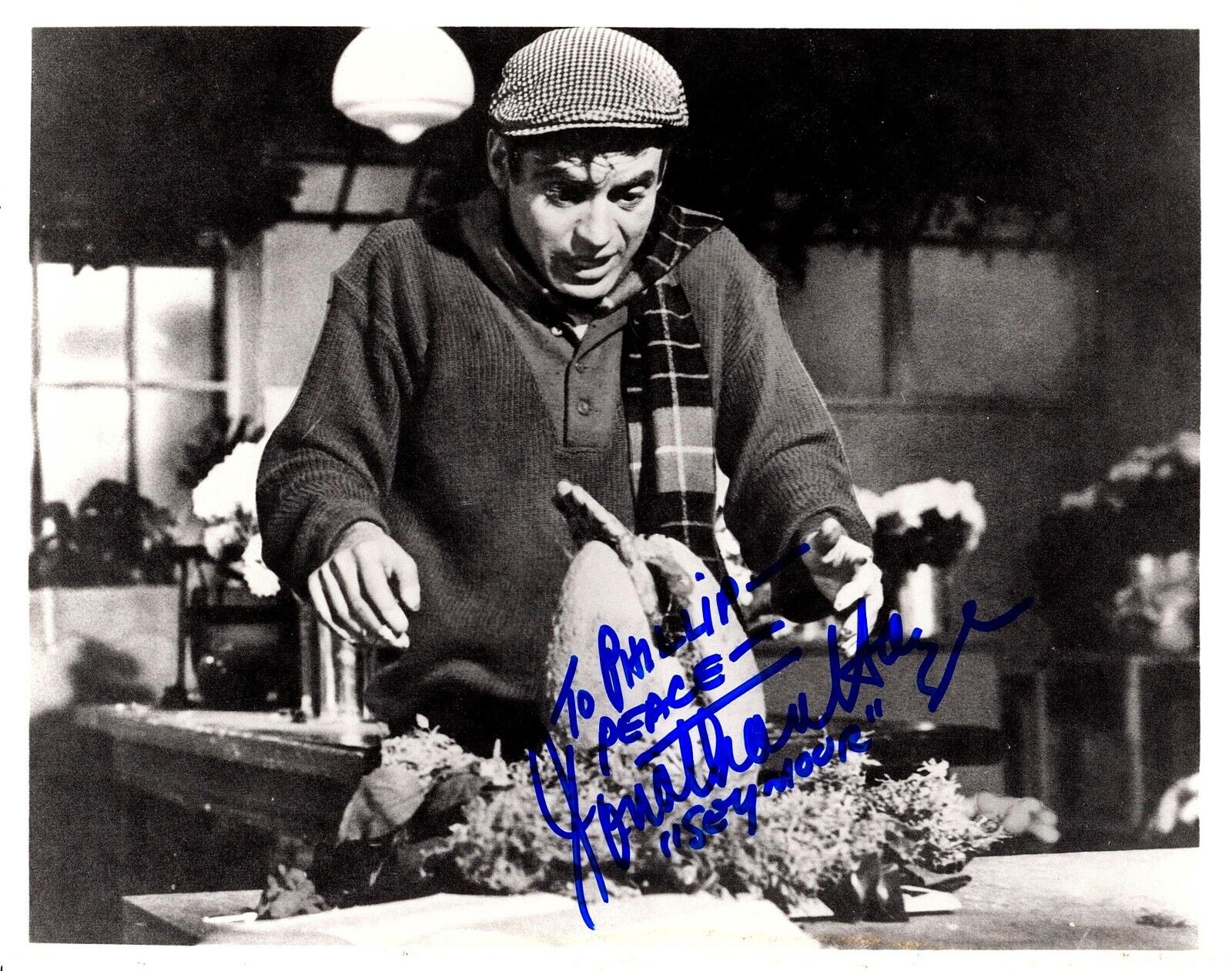 JONATHAN HAZE AUTOGRAPHED SIGNED 8x10 Photo Poster painting The Little Shop of Horrors w/COA